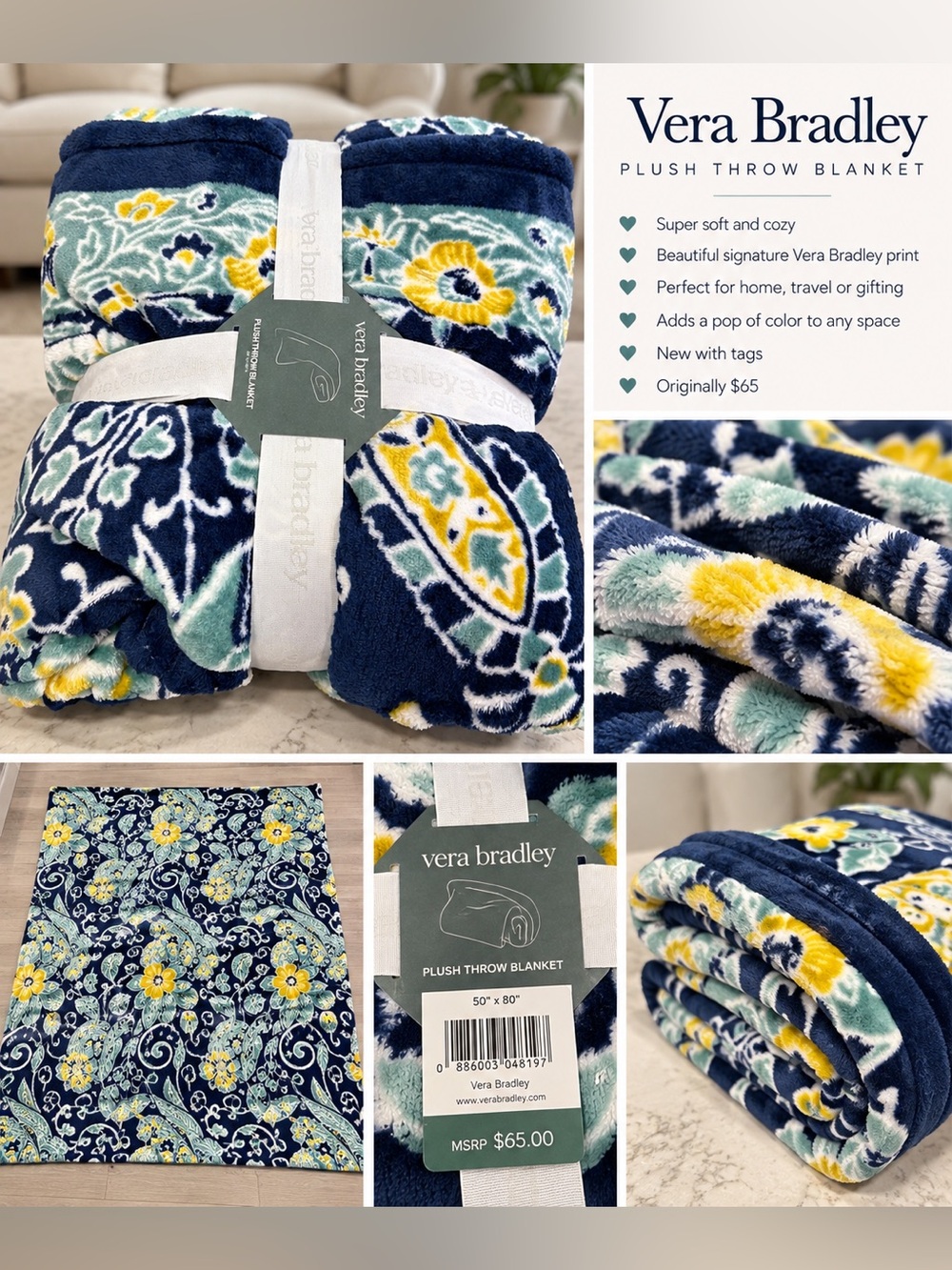 Vera Bradley Blanket